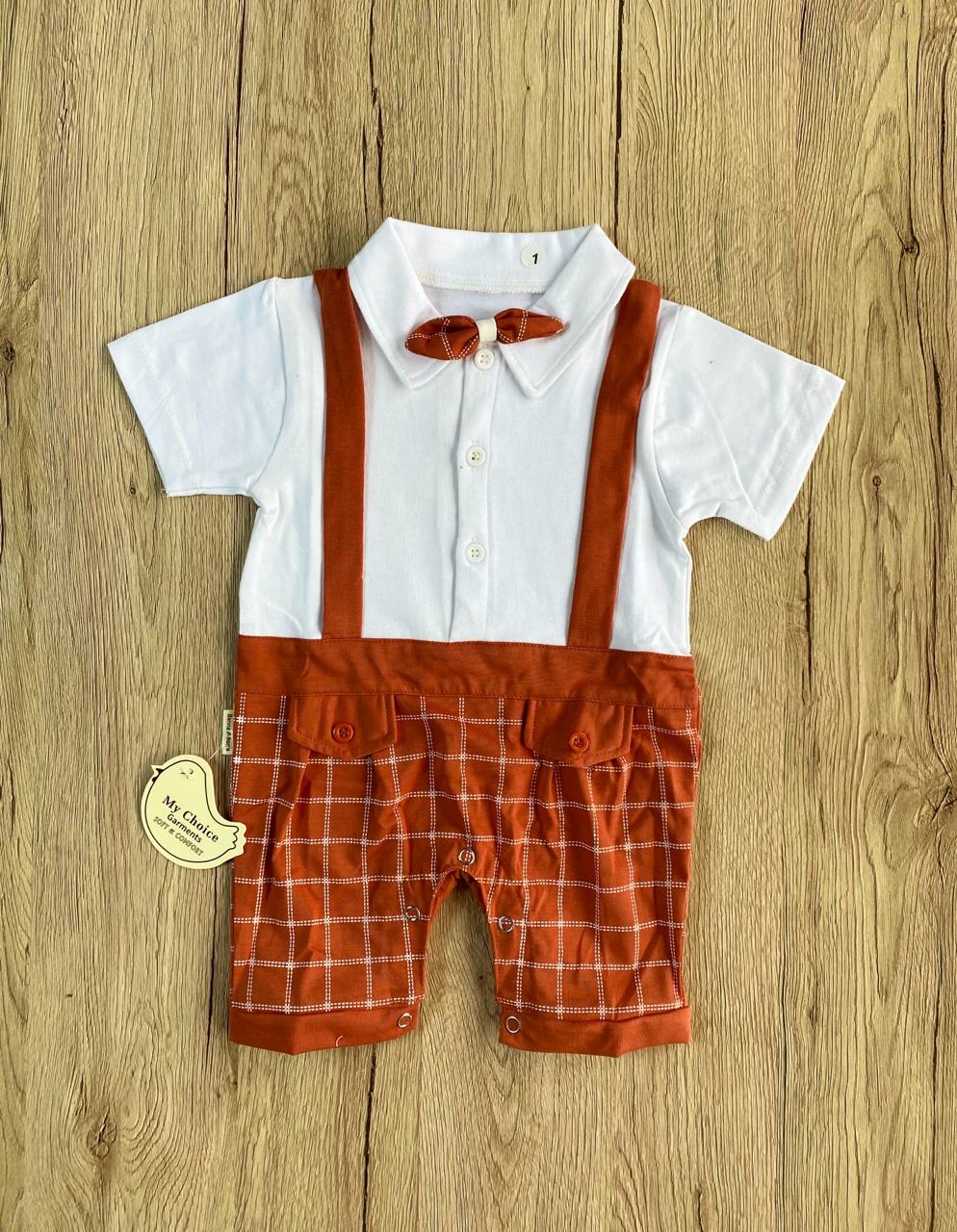 Dungaree Romper Set