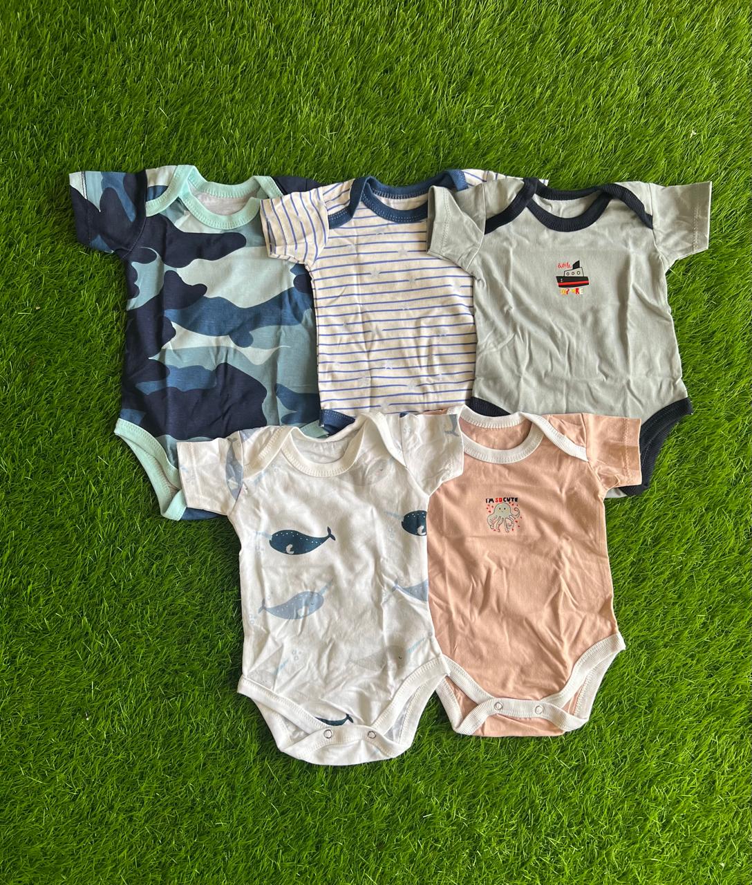 Juniors Pack Of 5 Bodysuit