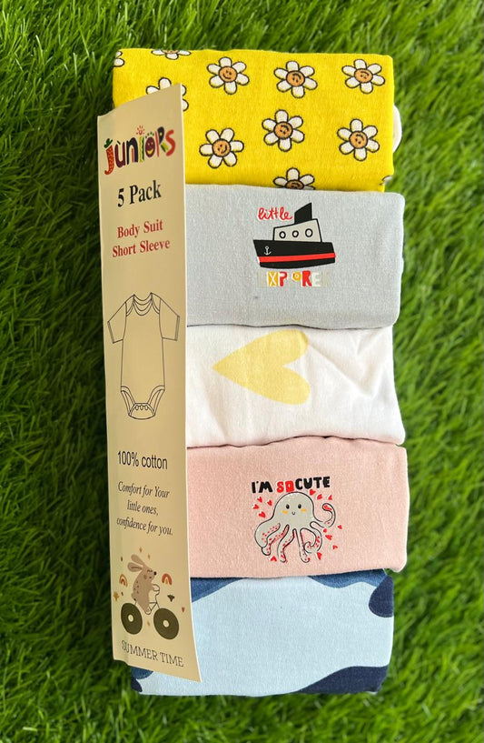 Junior Pack Of Bodysuit