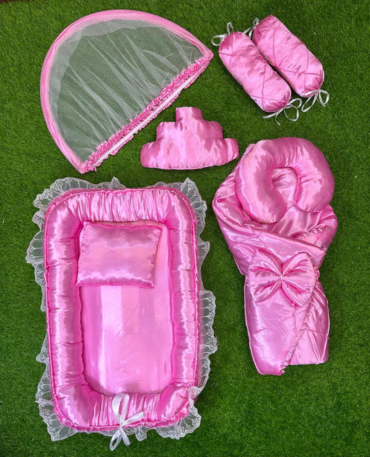 9 Pc Silk Snuggle Bed