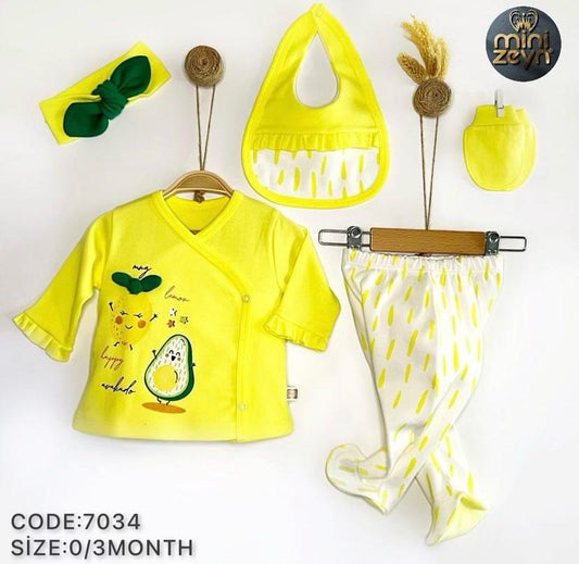 Minizeyn 5 Pc Set - Avacado