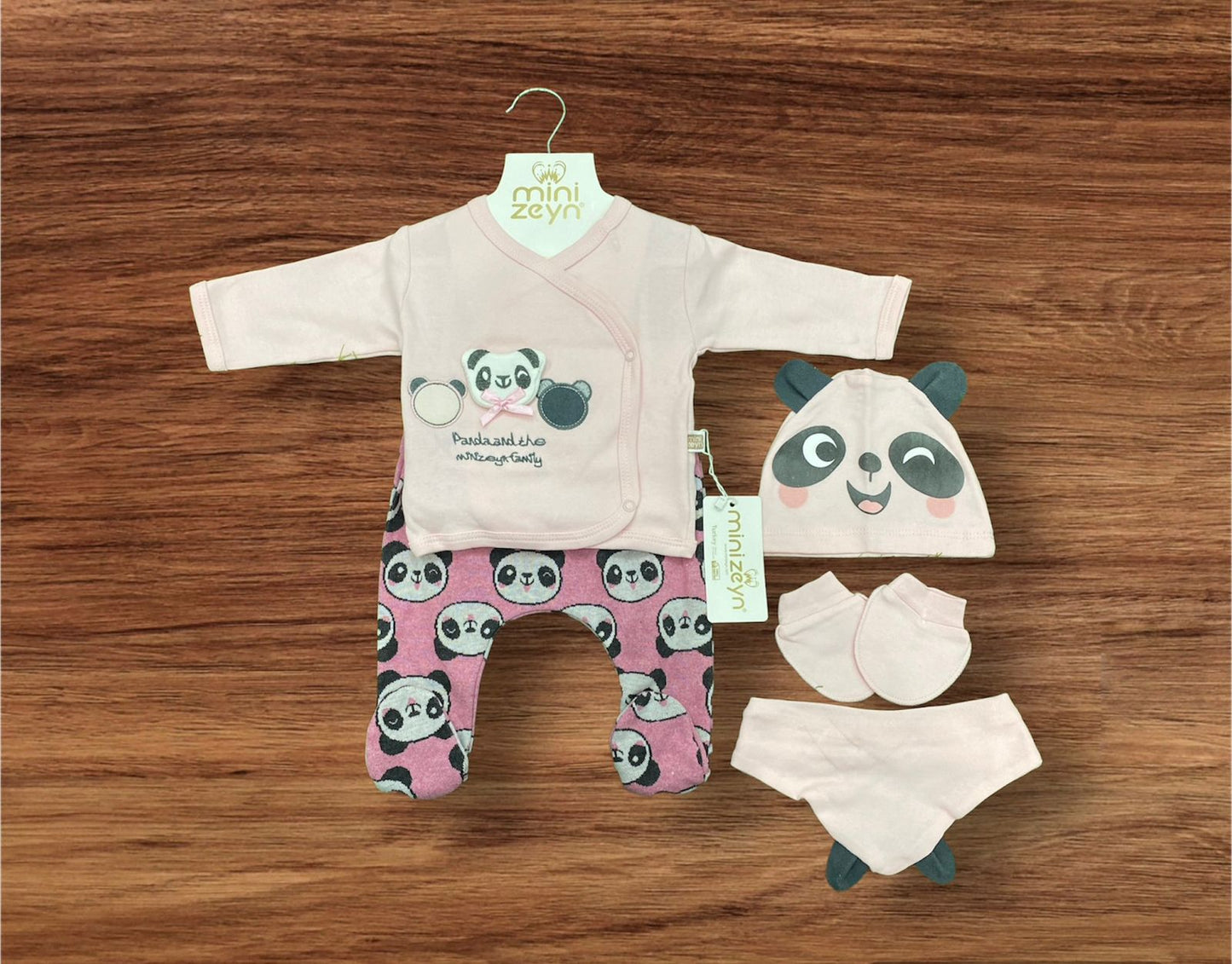 Minizeyn 5 Pc Set - Panda