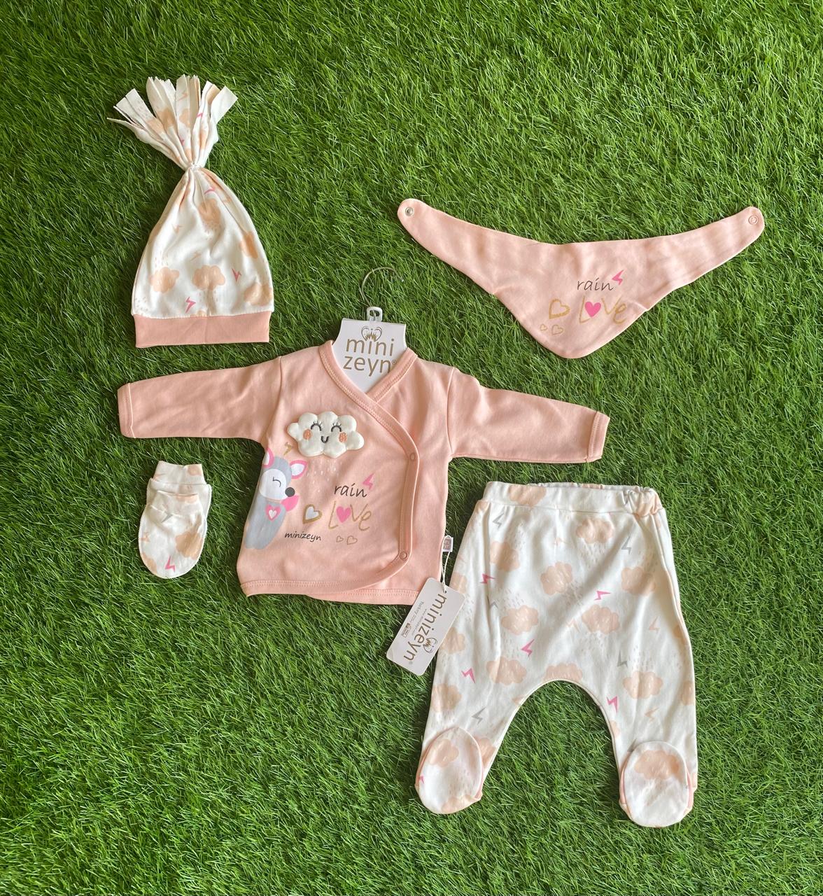 Minizeyn 5pc Set - Rain Love