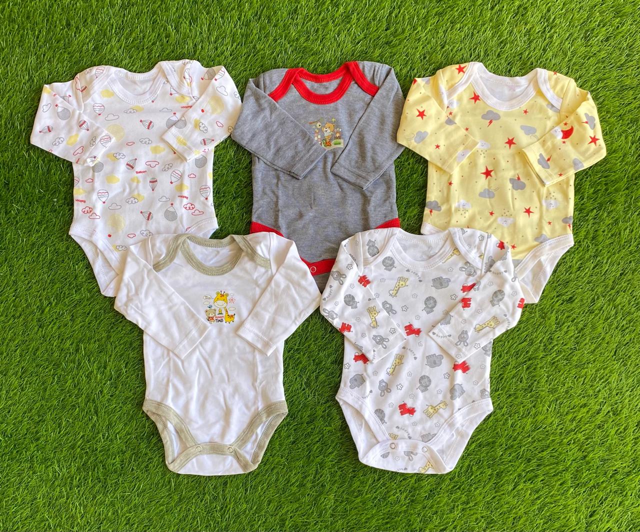 Pack Of 5 Bodysuit