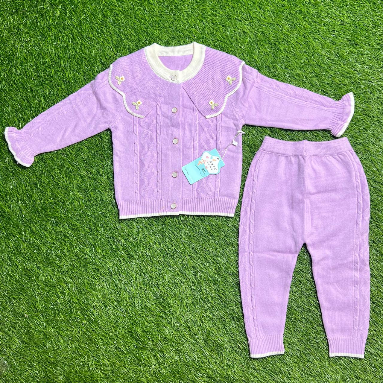 woolen 2pc suit Girls