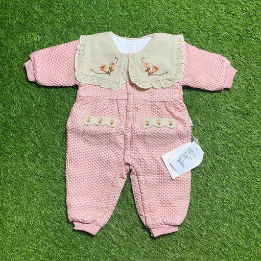 Quilted Flower Romper(Bubumen )