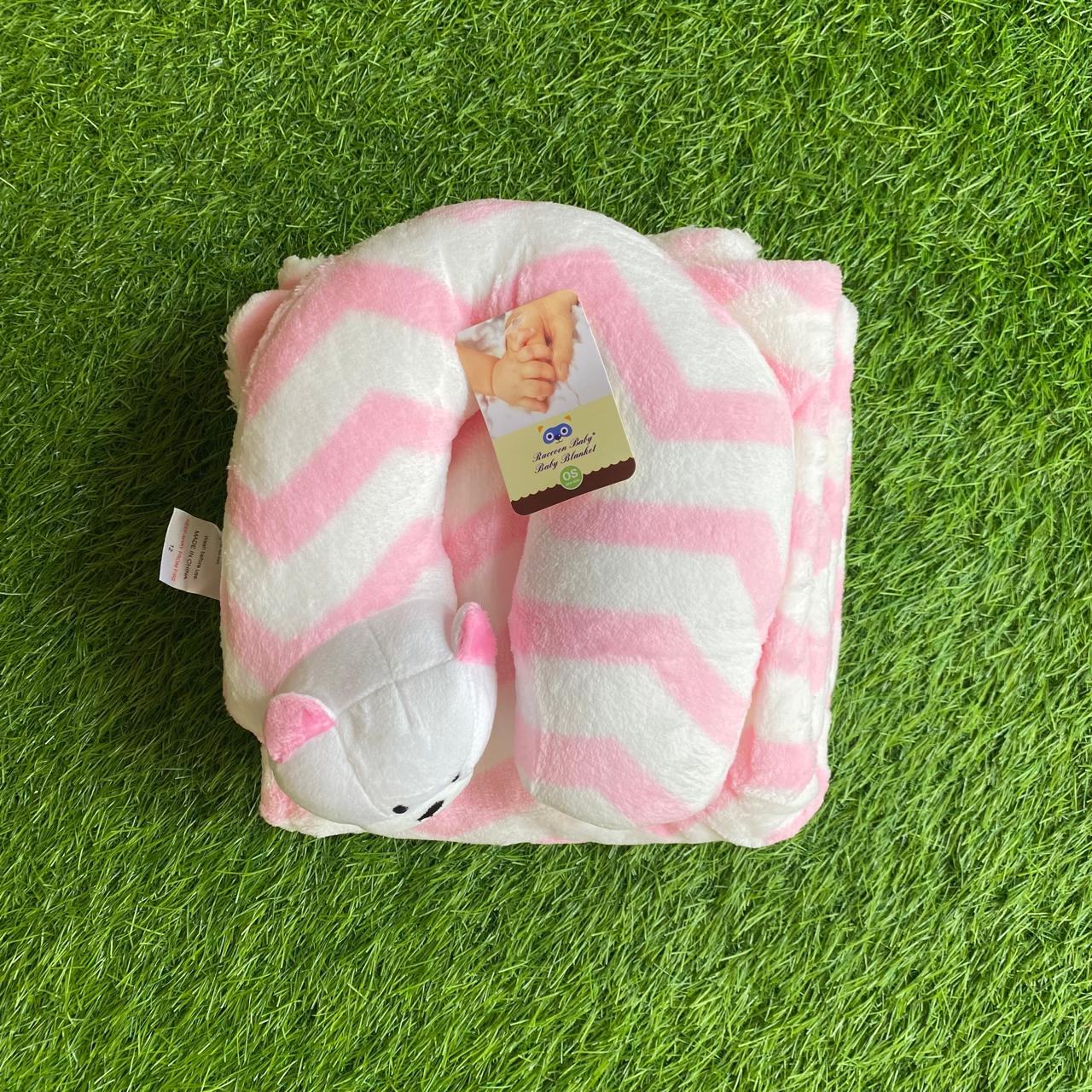 Baby Blanket With Pillow