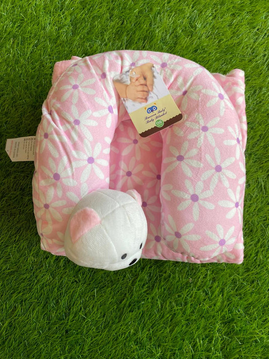 Baby Blanket With Pillow